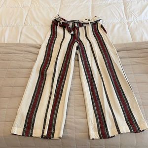mango wide pants -- worn once